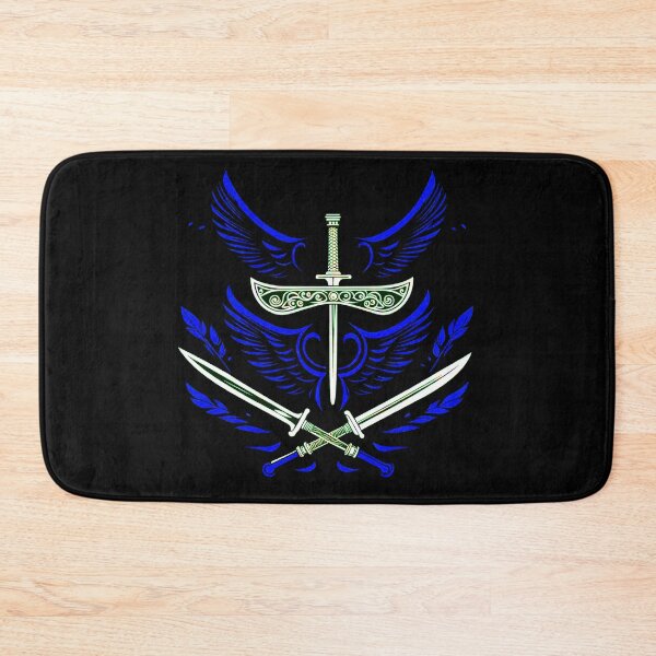 Item preview, Sword Wings Blue designed and sold by ephemerandom.
