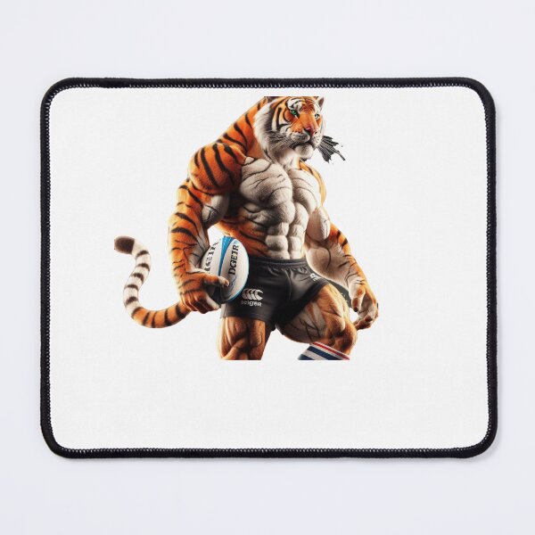 Item preview, Tiger Rugby Player designed and sold by SpendieSellers.