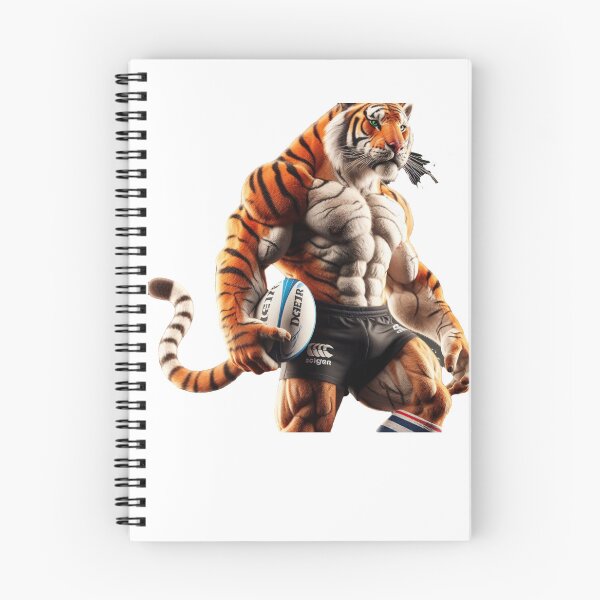 Item preview, Tiger Rugby Player designed and sold by SpendieSellers.