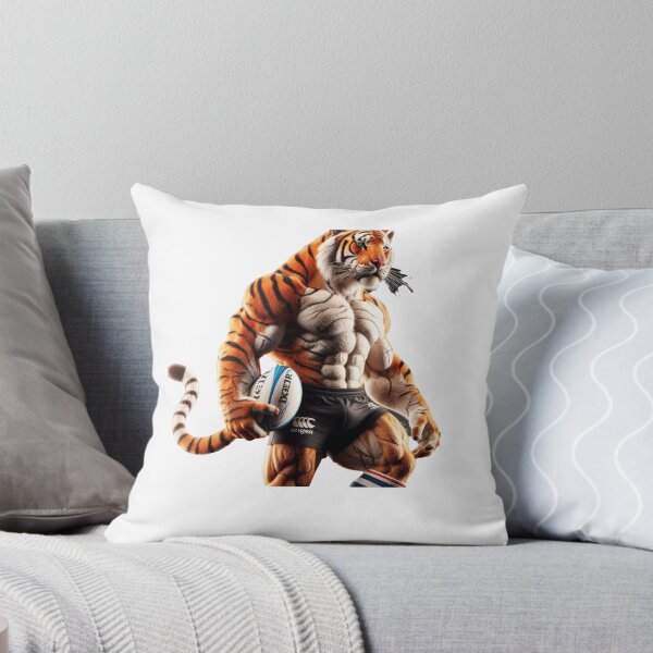 Item preview, Tiger Rugby Player designed and sold by SpendieSellers.