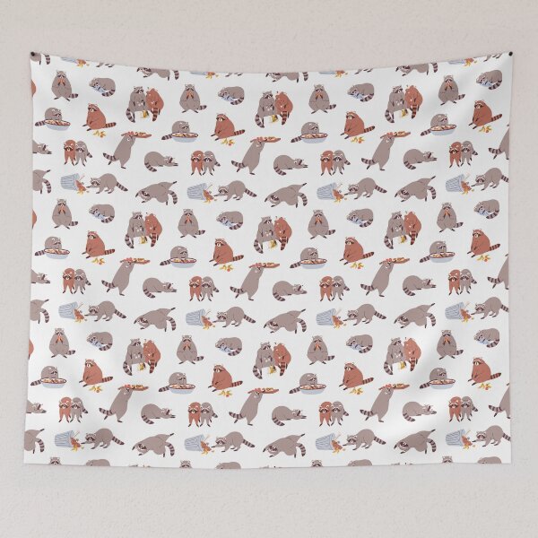 Item preview, Cute Racoons designed and sold by king-mariposa.