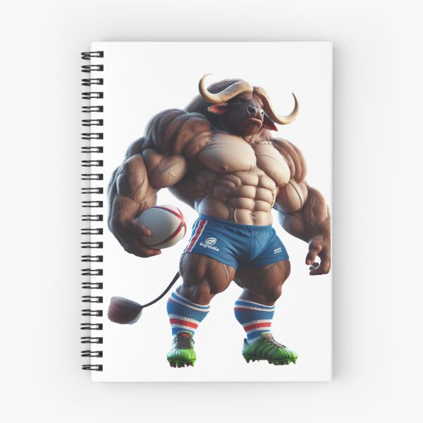 Item preview, Buffalo Rugby Player designed and sold by SpendieSellers.