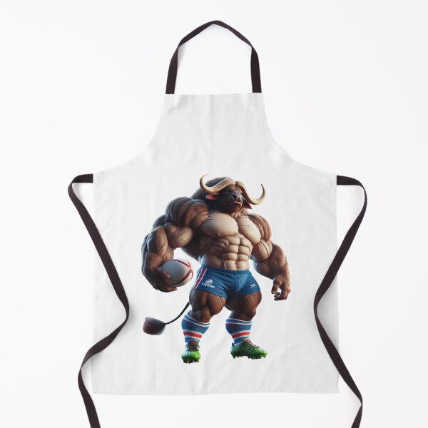 Item preview, Buffalo Rugby Player designed and sold by SpendieSellers.