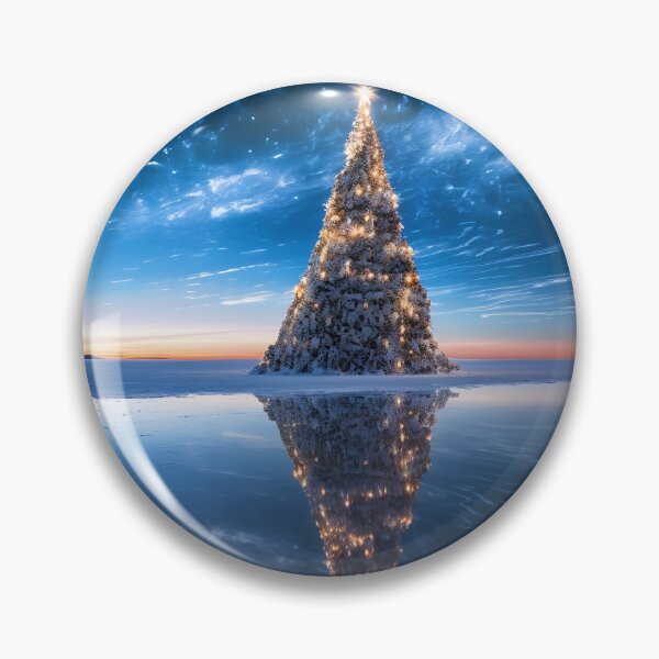 Item preview, beautiful reflective tree landscape print designed and sold by dcrc.