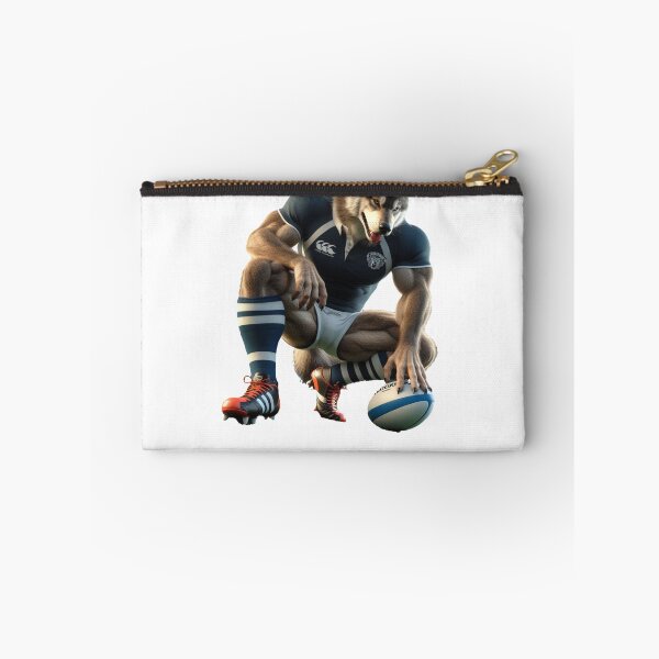 Item preview, Wolf Rugby Player designed and sold by SpendieSellers.