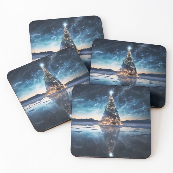 Item preview, beautiful reflective tree landscape print designed and sold by dcrc.