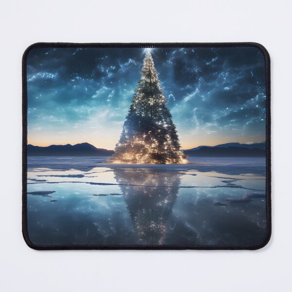 Item preview, beautiful reflective tree landscape print designed and sold by dcrc.