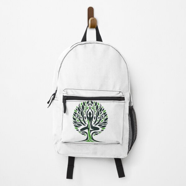Item preview, Nature's Balance - Yoga Tree Pose with Realistic Tree Form designed and sold by figouraArtstic.