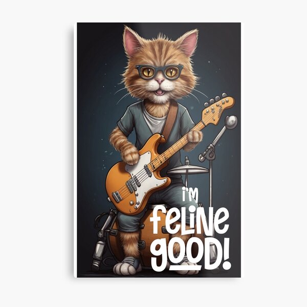 Item preview, I'm Feline Good designed and sold by Random Designs.