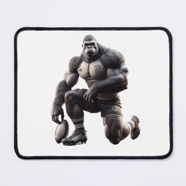 Item preview, Silverback Gorrila Rugby Player designed and sold by SpendieSellers.