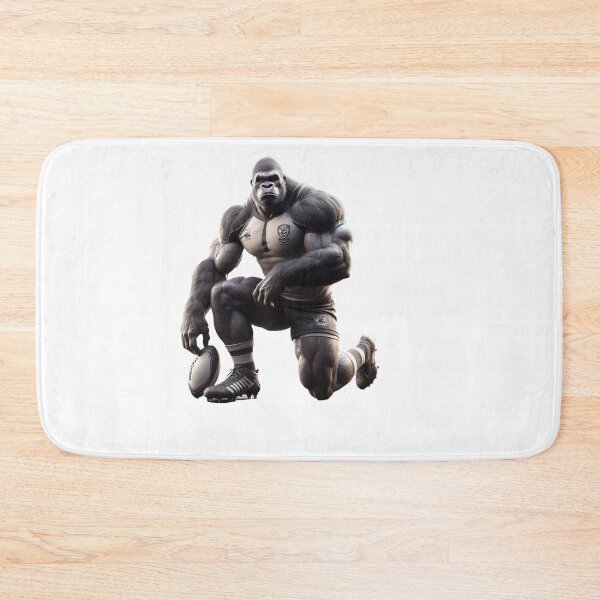 Item preview, Silverback Gorrila Rugby Player designed and sold by SpendieSellers.