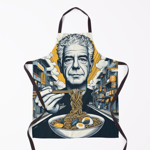 Item preview, bourdain woodcut designed and sold by fluffymackeral.