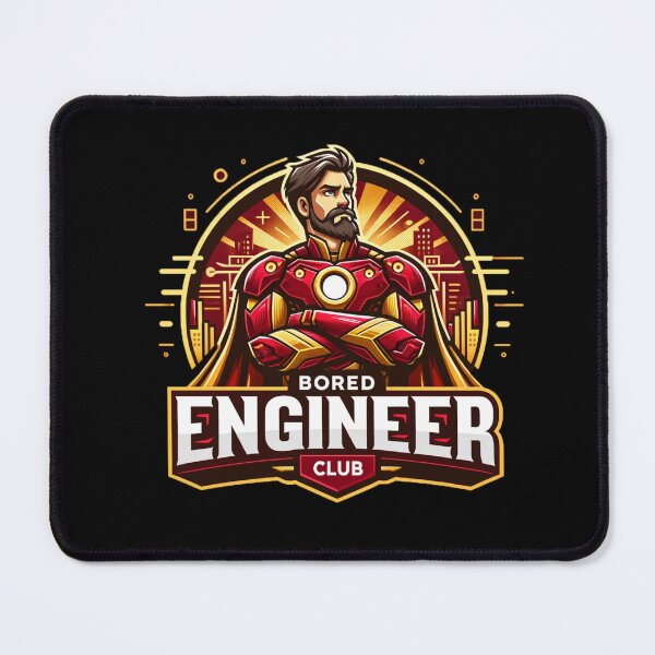 Item preview, Bored Engineer Club Man Iron - Best Selling designed and sold by Aditya Bhole.