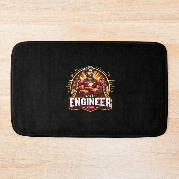 Item preview, Bored Engineer Club Man Iron - Best Selling designed and sold by Aditya Bhole.