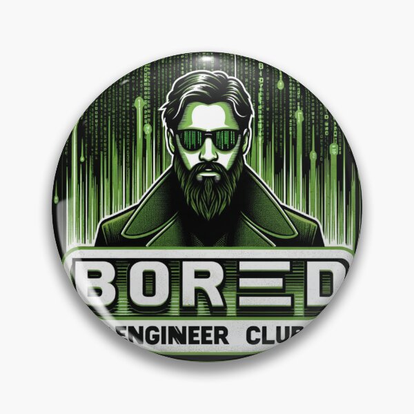Item preview, Bored Engineer Club Matrix - Best Selling designed and sold by Aditya Bhole.