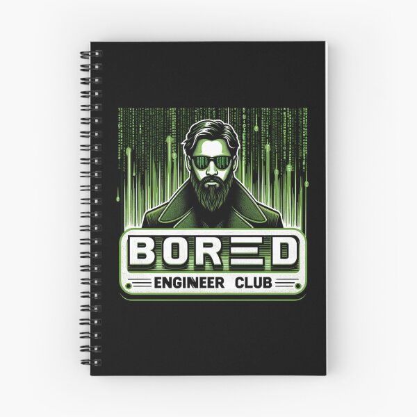 Item preview, Bored Engineer Club Matrix - Best Selling designed and sold by Aditya Bhole.