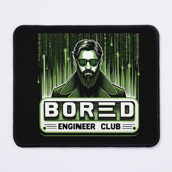 Item preview, Bored Engineer Club Matrix - Best Selling designed and sold by Aditya Bhole.