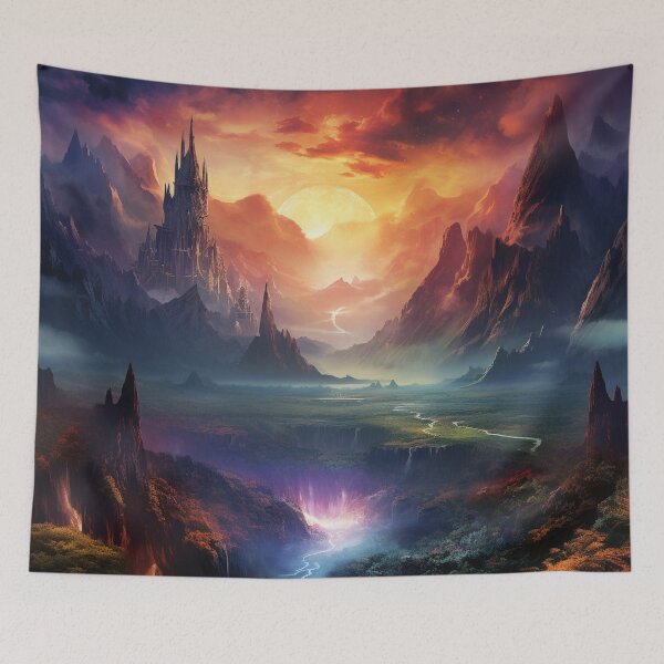 Item preview, Fantasy Landscape - World of Magic designed and sold by Fantasy Masterpiece.