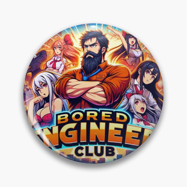 Item preview, Bored Engineer Club Anime - Best Selling designed and sold by Aditya Bhole.