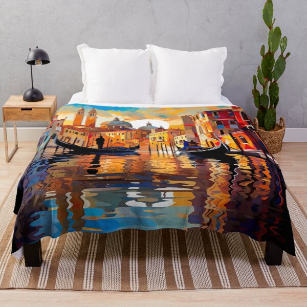 Item preview, colorful Venice streets designed and sold by ururuty.