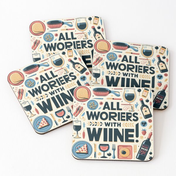 Item preview, all worries with wine designed and sold by Luxryraino.