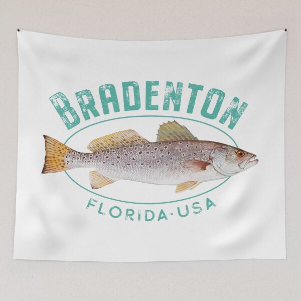 Item preview, Bradenton Florida Seatrout Fishing Design designed and sold by Futurebeachbum.
