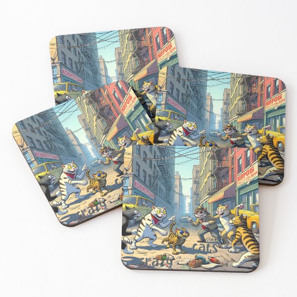 Item preview, Alley Cats' Urban Dance-Off designed and sold by inkArtistryfine.