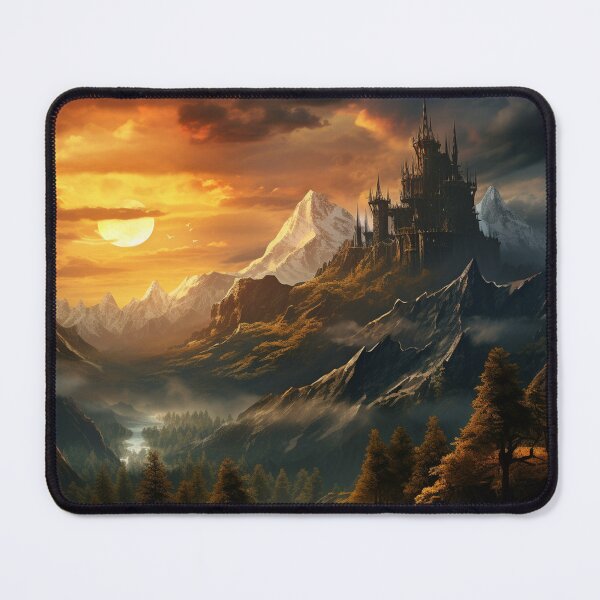 Item preview, Dreamscape - Medieval Castle, Dreamscapes, Fantasy, Illuminated, Imaginative, designed and sold by Fantasy Masterpiece.