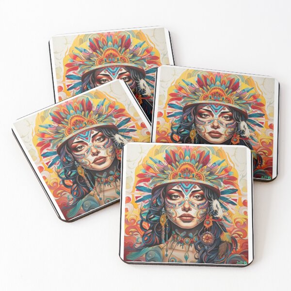 Item preview, Deco Aztec wall art designed and sold by Simon&Valarie Ramirez.