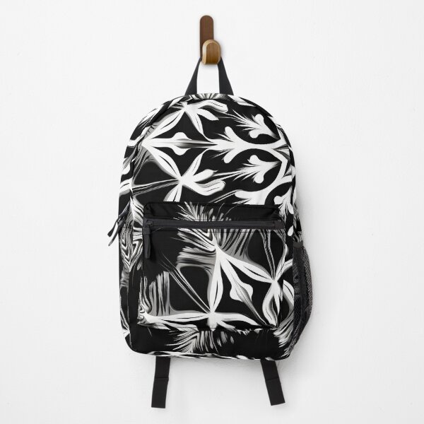 Item preview, Abstract black and white snowflake print designed and sold by dcrc.