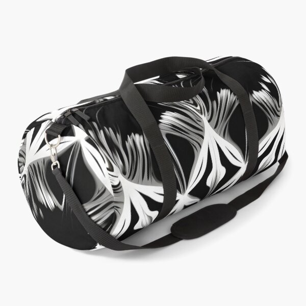 Item preview, Abstract black and white snowflake print designed and sold by dcrc.