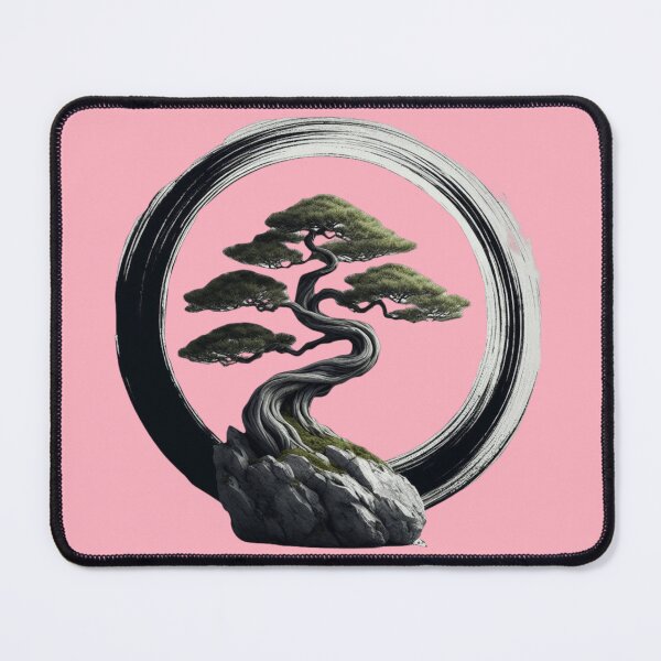 Item preview, Bonsai Serenity Enso designed and sold by HeadTurningArt.