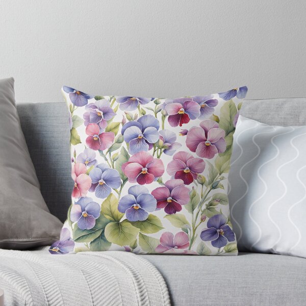 Item preview, Violets - watercolor designed and sold by Artful-Capture.