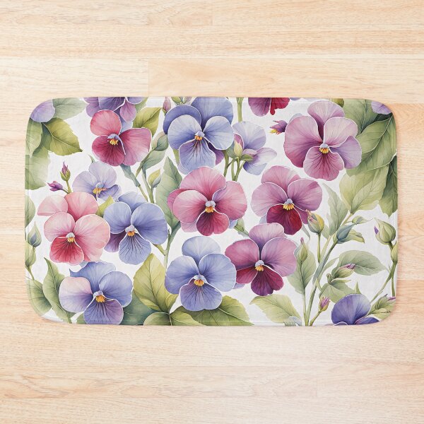 Item preview, Violets - watercolor designed and sold by Artful-Capture.