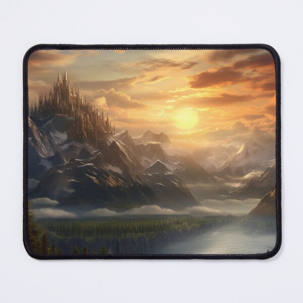 Item preview, Dreamscape - Medieval Castle, Dreamscapes, Fantasy, Illuminated, Imaginative, designed and sold by Fantasy Masterpiece.