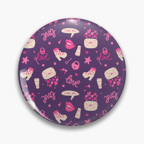 Item preview, Love violet seamless pattern. Valentines day designed and sold by Nattalu.