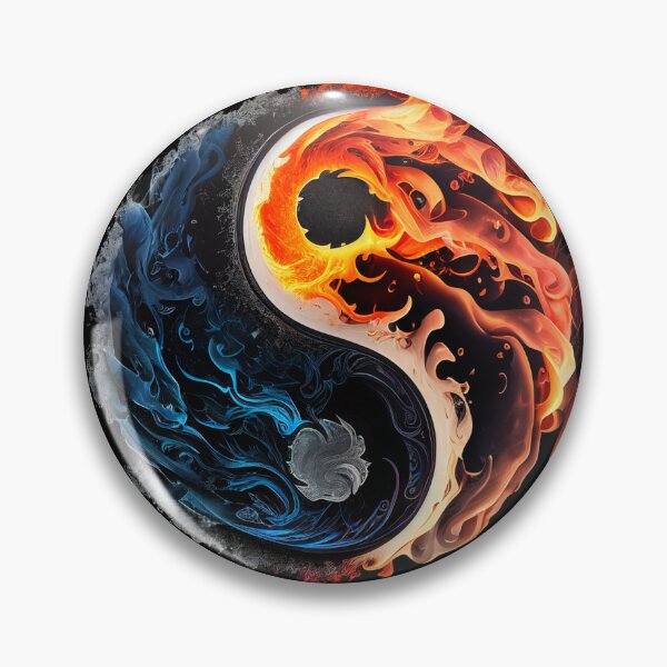 Item preview, Yin Yang Blazing Tides of Harmony designed and sold by Jemimo.