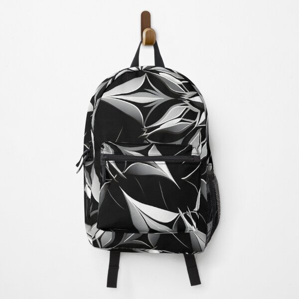 Item preview, abstract black and white snowflake print designed and sold by dcrc.