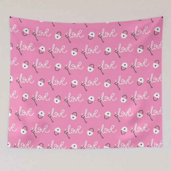 Item preview, Love pink seamless pattern. Valentines day designed and sold by Nattalu.