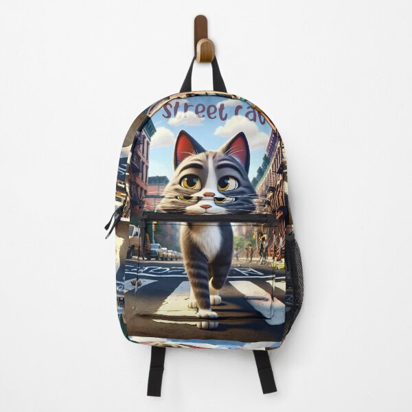 Item preview, City Stroll Tabby Cat Adventure designed and sold by inkArtistryfine.