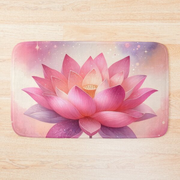 Item preview, Celestial Dawn Lotus Illustration designed and sold by inkArtistryfine.