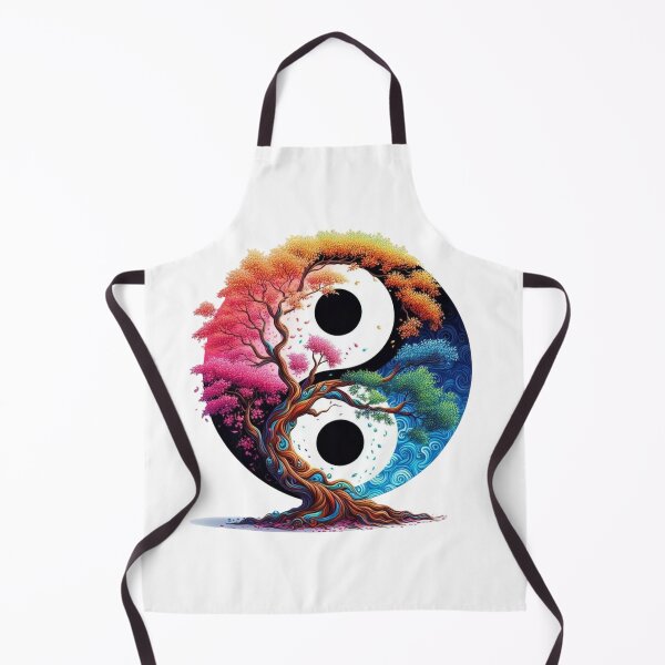 Item preview, Harmony Blooms Yin Yang designed and sold by HeadTurningArt.