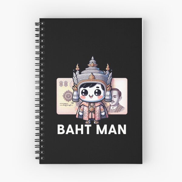 Item preview, Baht Man The Charming Thailand designed and sold by designedfeeling.