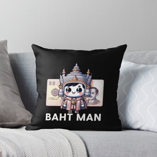 Item preview, Baht Man The Charming Thailand designed and sold by designedfeeling.