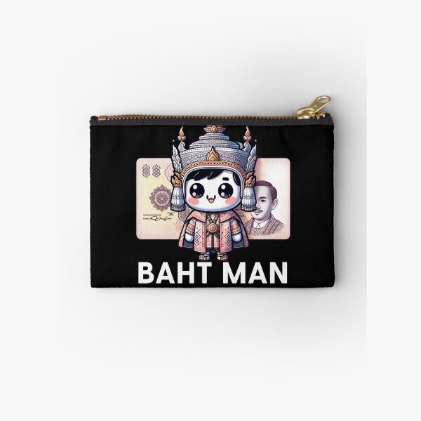 Item preview, Baht Man The Charming Thailand designed and sold by designedfeeling.