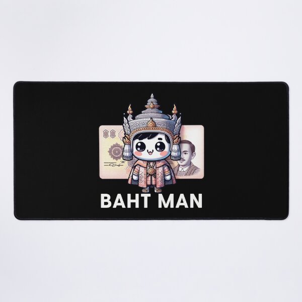 Item preview, Baht Man The Charming Thailand designed and sold by designedfeeling.