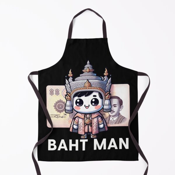 Item preview, Baht Man The Charming Thailand designed and sold by designedfeeling.