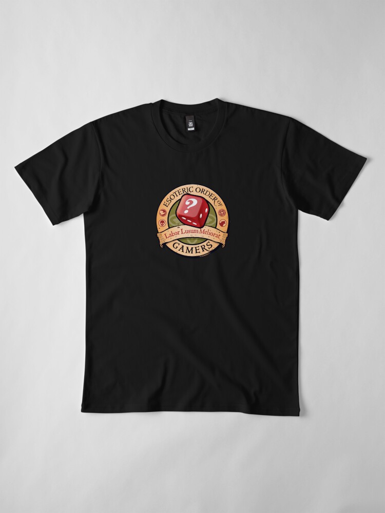 Alternate view of The Esoteric Order of Gamers Premium T-Shirt