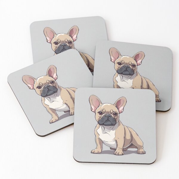 Item preview, French bulldog cartoon designed and sold by Jaruart.