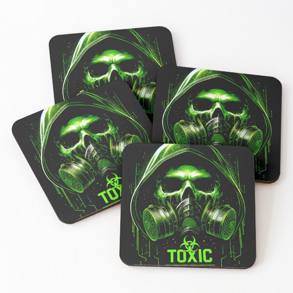 Item preview, ☣️ 19 Toxic Gasmask: Hope Blooms Amidst Biohazard Wasteland. designed and sold by Aroncross111.